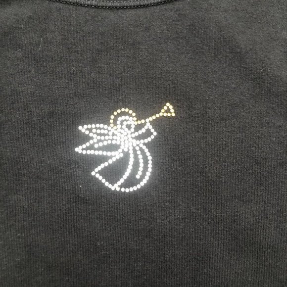 carolyn taylor long sleeve size 2X angle logo black - Picture 3 of 8